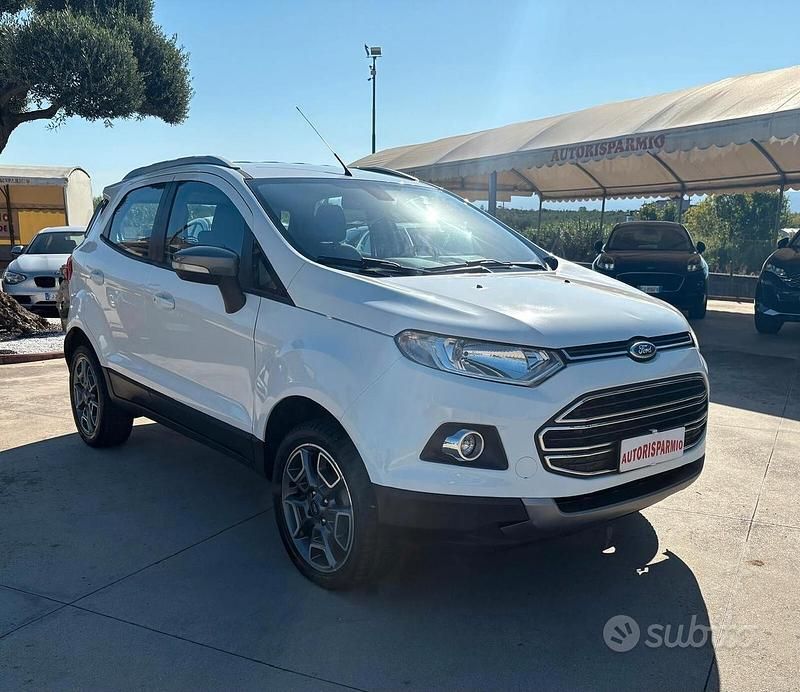 Bianco Usata 2014 Ford Ecosport Titanium SUV | 7500 € (Buon prezzo) - Immagine 1/4