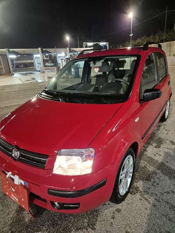 Usata Fiat Panda 60 CV (44 kW) 2008 Rosso Utilitaria