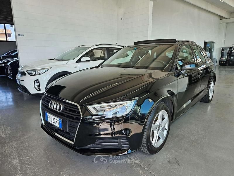Usata Audi A3 Sport 131 CV (96 kW) 2019 Nero Berlina