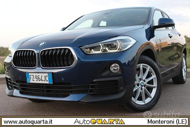Usata BMW X2 Efficient Dynamics 150 CV (110 kW) 2019 Blu SUV