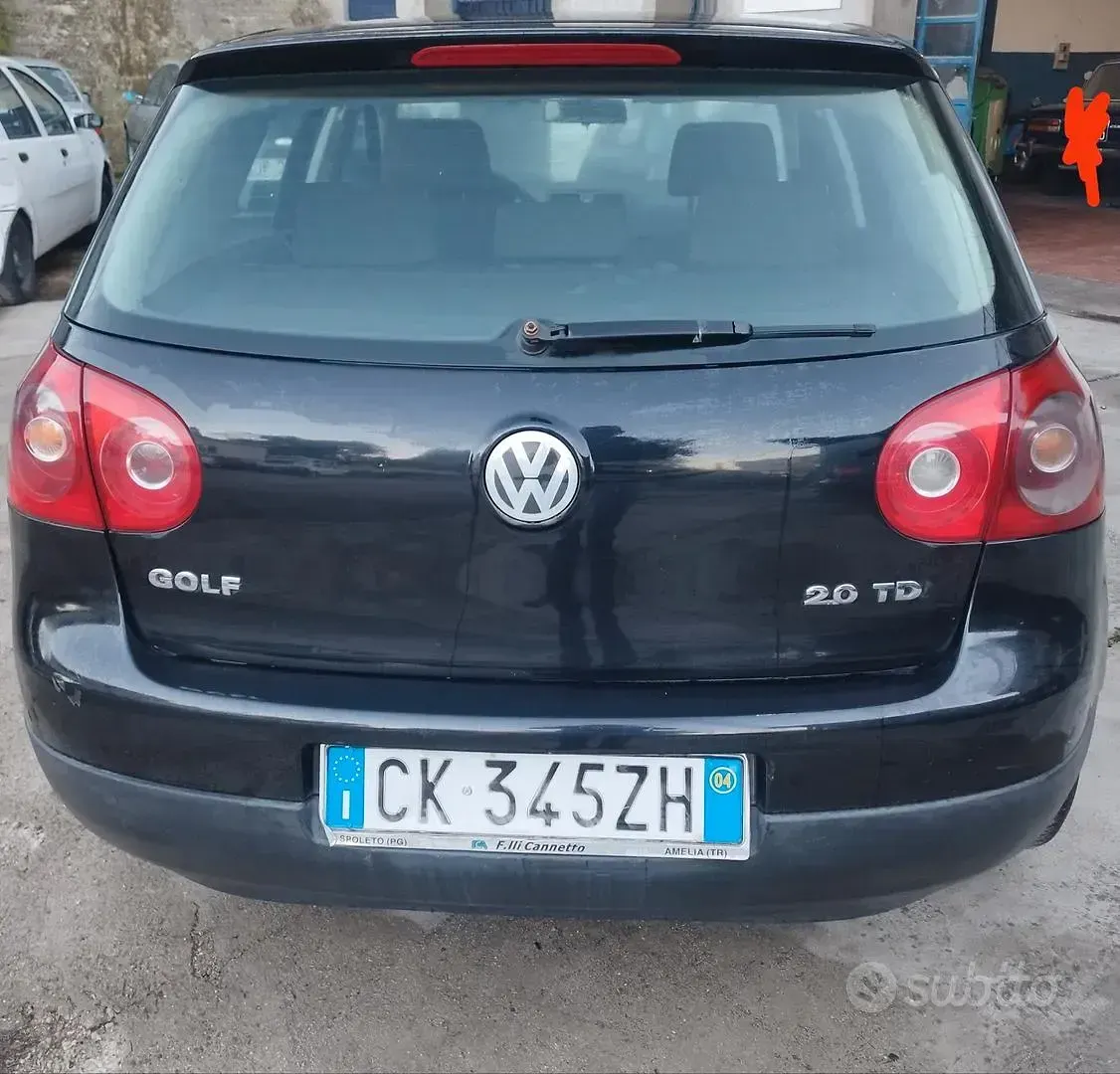 Usata VW Golf IV 140 CV (102 kW) 2004 Nero Berlina
