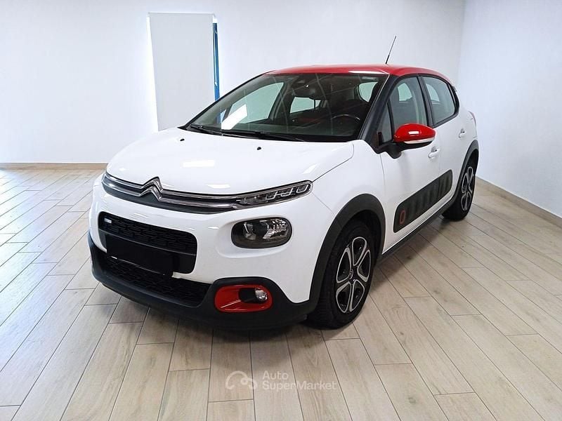 Bianco Usata 2017 Citroën C3 PureTech Utilitaria | 7900 € (Buon prezzo) - Immagine 1/4