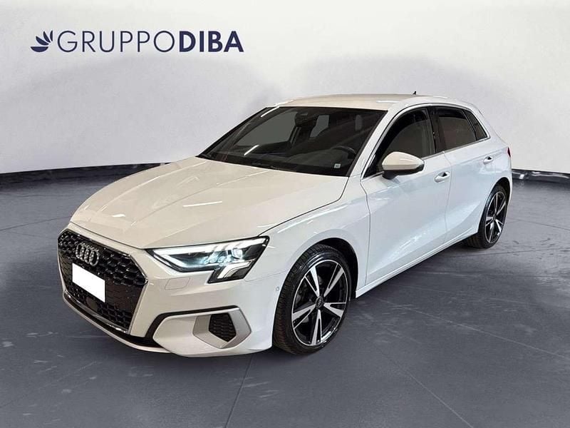 Usata Audi A3 Sportback g-tron Advanced 131 CV (96 kW) 2022 Bianco Utilitaria