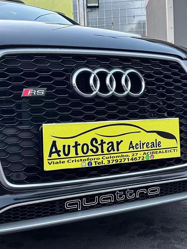 Usata Audi RS Q3 340 CV (250 kW) 2015 Nero SUV