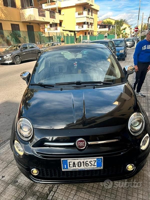 Usata Fiat 500 2010 Nero Berlina