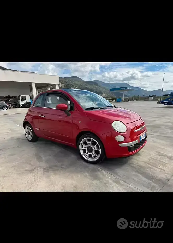 Usata Fiat 500 2016 Rosso Berlina