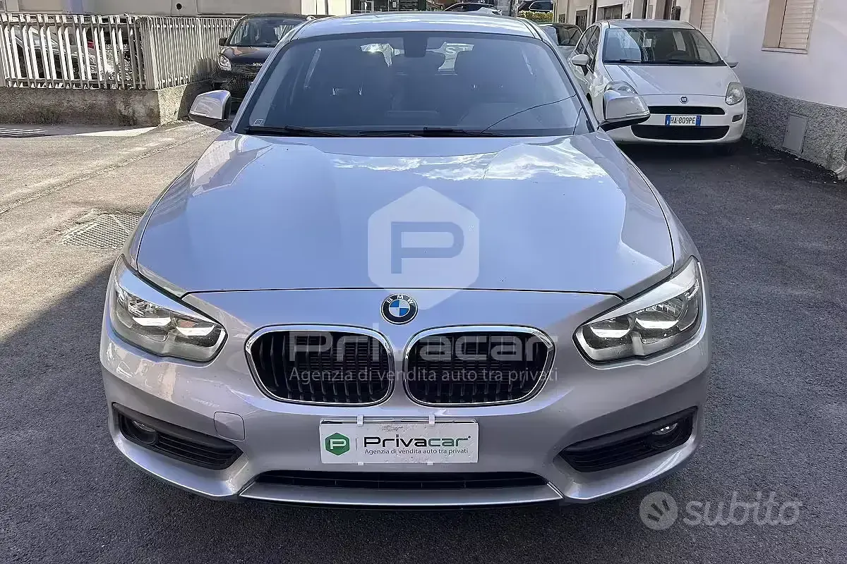 Usata BMW 116 Efficient Dynamics 116 CV (85 kW) 2019 Grigio Utilitaria