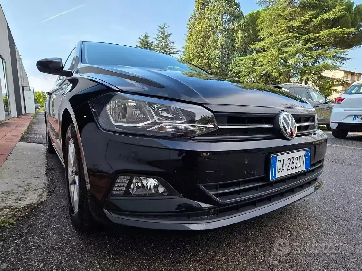 Usata VW Polo Highline 90 CV (66 kW) 2020 Nero Utilitaria