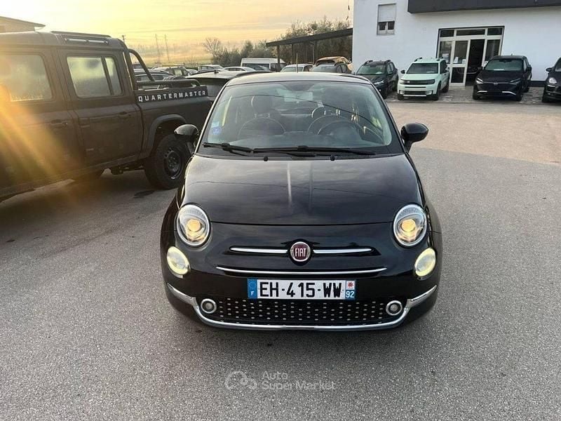 Usata Fiat 500 Lounge 69 CV (50 kW) 2016 Nero Berlina