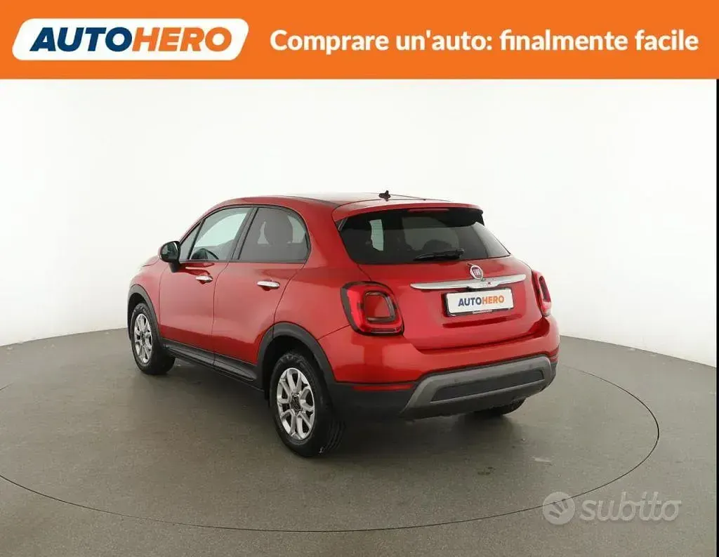 Usata Fiat 500X Cross 95 CV (69 kW) 2018 Rosso SUV