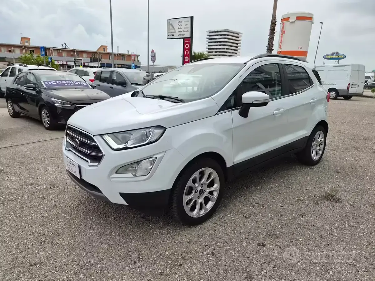 Usata Ford Ecosport Titanium 125 CV (91 kW) 2022 Bianco SUV