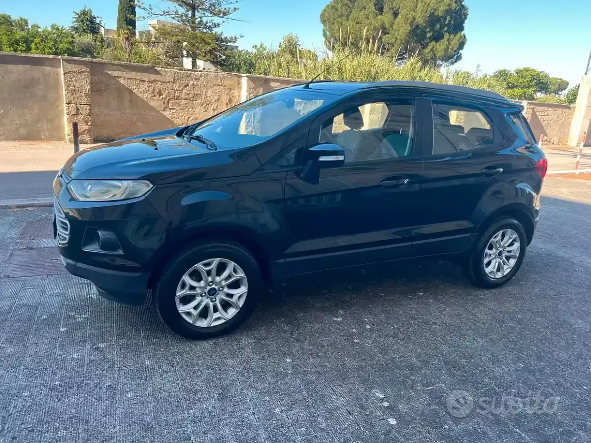 Usata Ford Ecosport Titanium 95 CV (69 kW) 2017 Nero SUV