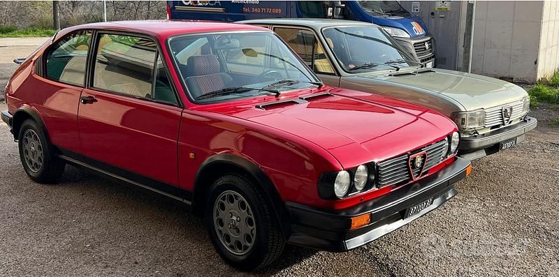 Usata Alfa Romeo Alfasud Quadrifoglio Verde 105 CV (77 kW) 1983 Rosso Berlina