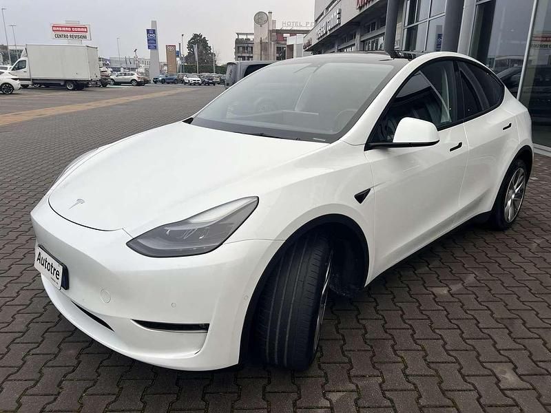 Usata Tesla Model Y Long Range AWD 152 kW (208 CV) 2021 Bianco SUV