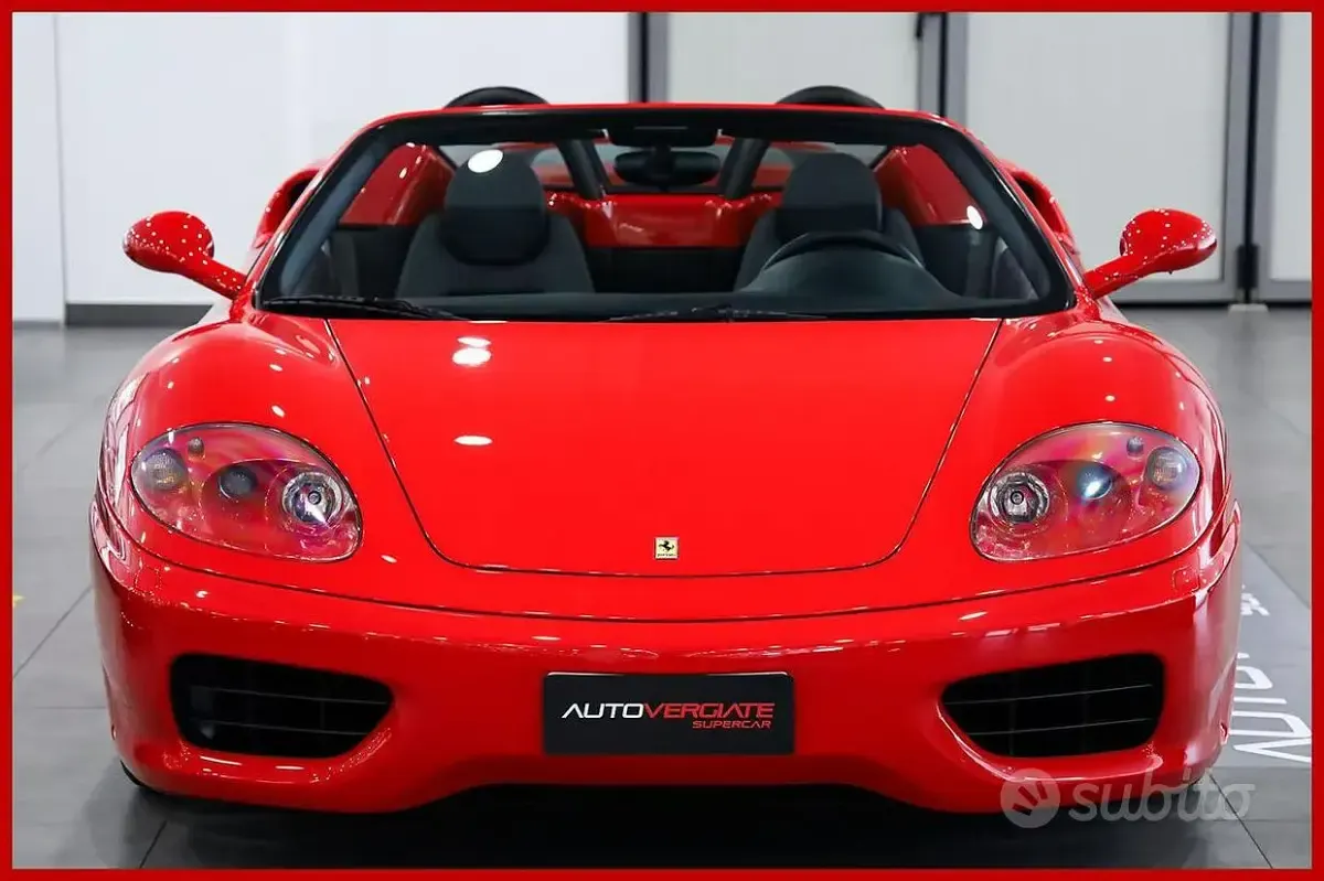 Usata Ferrari 360 400 CV (294 kW) 2002 Rosso Cabrio
