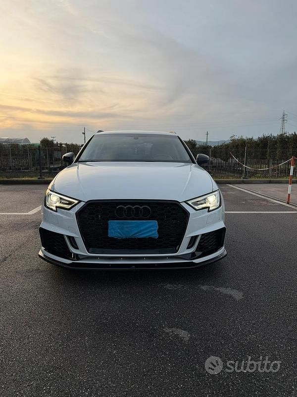 Usata Audi A3 116 CV (85 kW) 2018 Bianco Berlina