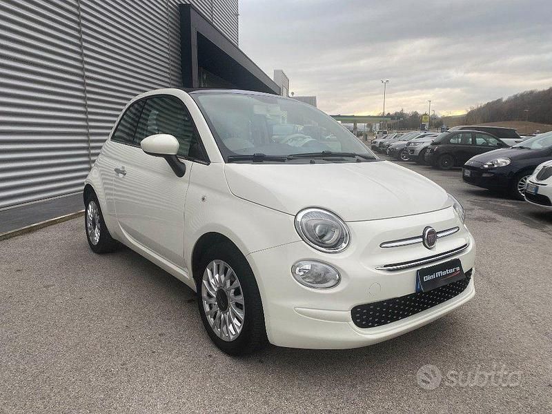 Usata Fiat 500 Lounge 69 CV (50 kW) 2019 Bianco Utilitaria