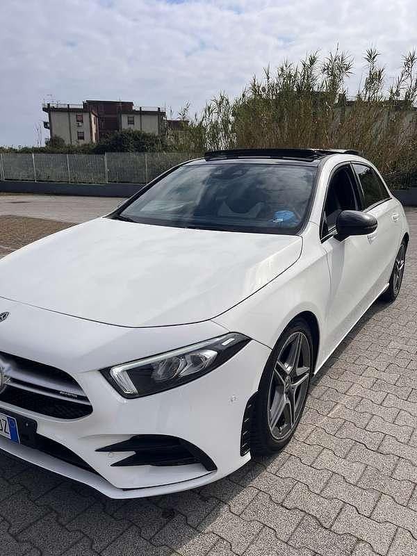 Usata Mercedes A180 Premium 116 CV (85 kW) 2019 Bianco Berlina