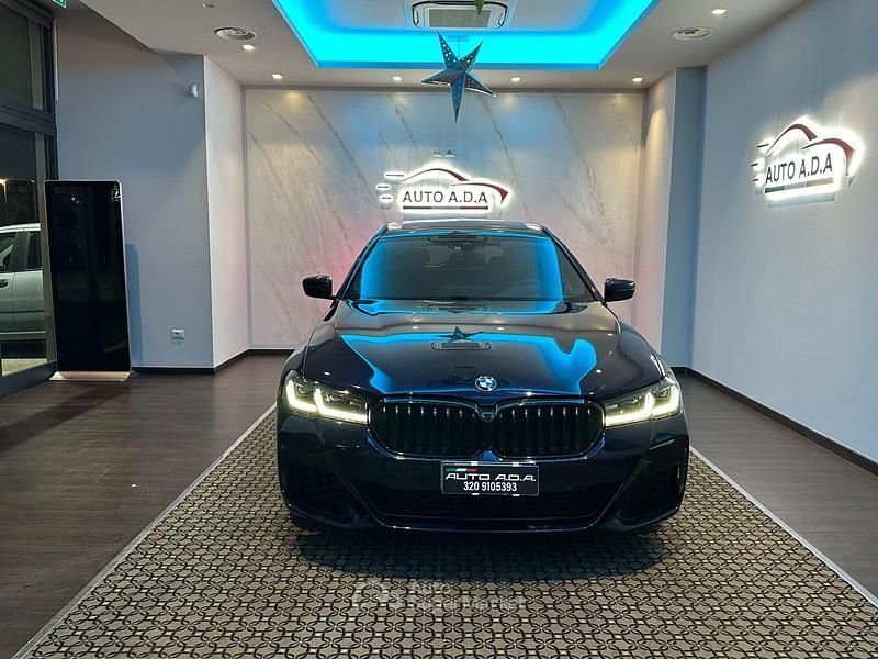 Usata BMW 540 M Sport 333 CV (244 kW) 2021 Blu/azzurro Station wagon