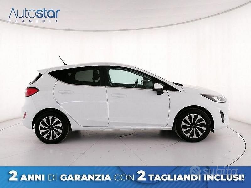 Usata Ford Fiesta Titanium 75 CV (55 kW) 2022 Bianco Berlina
