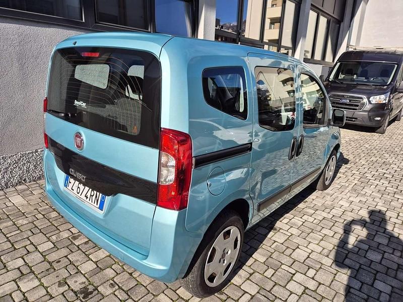Usata Fiat Qubo Lounge 95 CV (69 kW) 2019 Blu/azzurro Monovolume