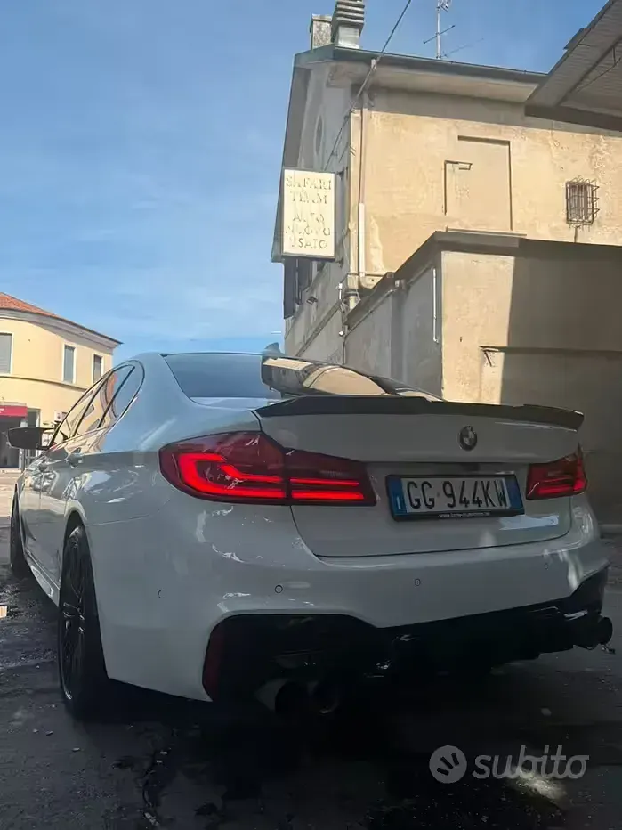Usata BMW 520 184 CV (135 kW) 2019 Bianco Berlina