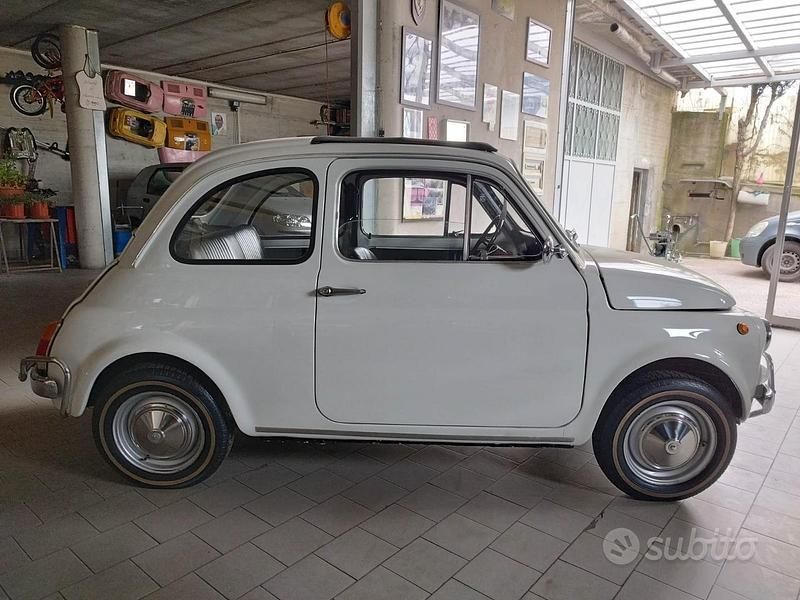 Usata Fiat 500 1970 Bianco Utilitaria