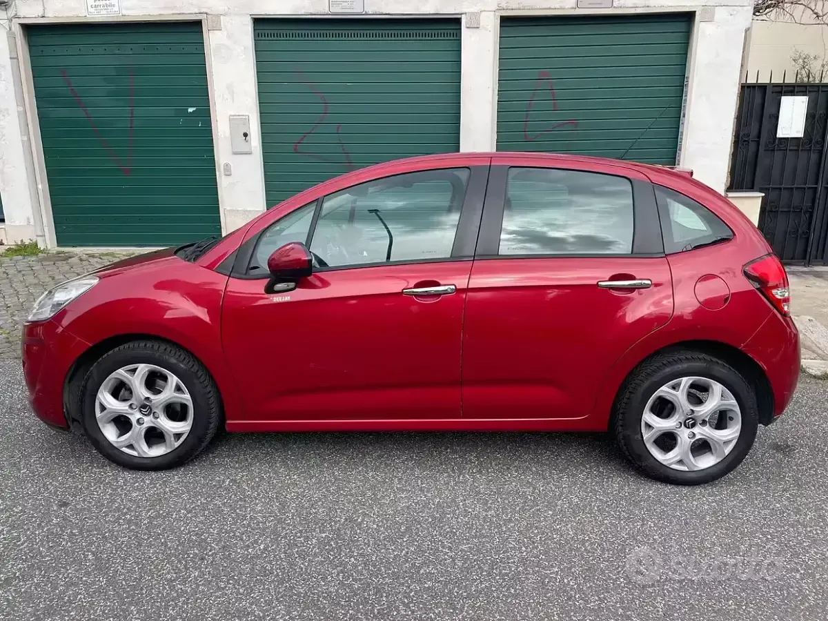 Usata Citroën C3 60 CV (44 kW) 2012 Rosso Berlina
