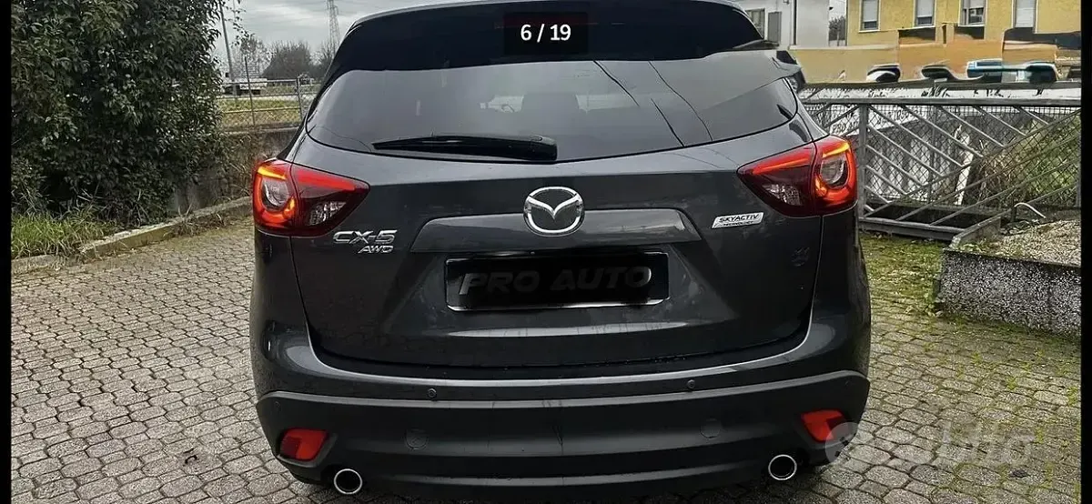 Usata Mazda CX-5 Exceed 175 CV (128 kW) 2016 Grigio SUV