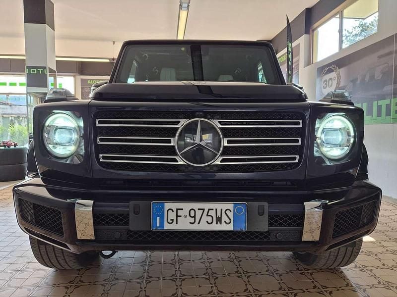 Usata Mercedes G500 Premium Plus 421 CV (309 kW) 2021 Blu sodalite SUV