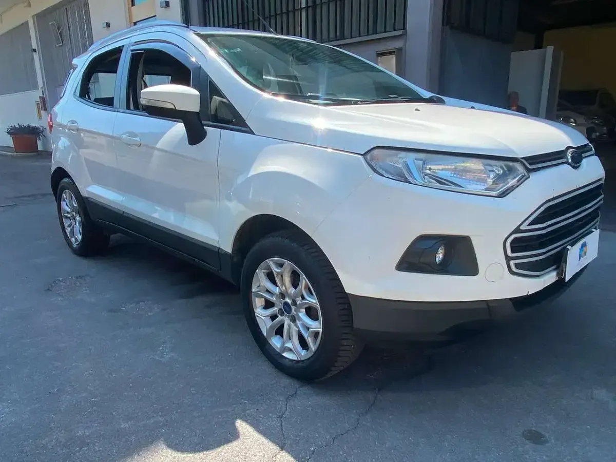 Usata Ford Ecosport Titanium S 95 CV (69 kW) 2017 Bianco SUV