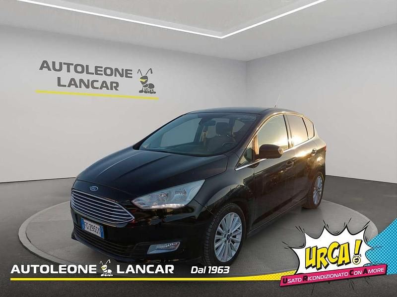 Usata Ford C-MAX Titanium 120 CV (88 kW) 2016 Nero Monovolume