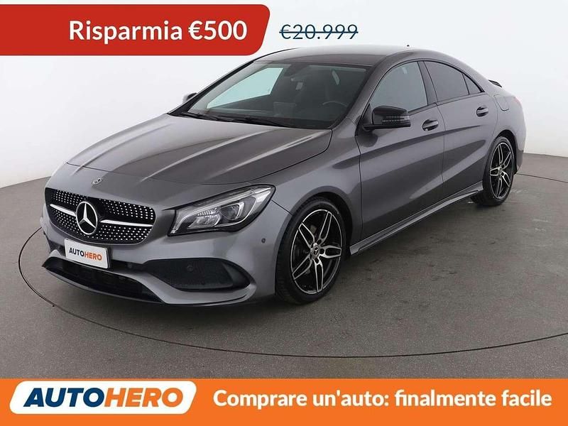Usata Mercedes CLA200 Premium 136 CV (100 kW) 2017 Grigio Berlina