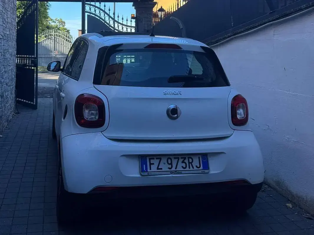 Usata Smart ForFour Prime 90 CV (66 kW) 2019 Bianco Utilitaria