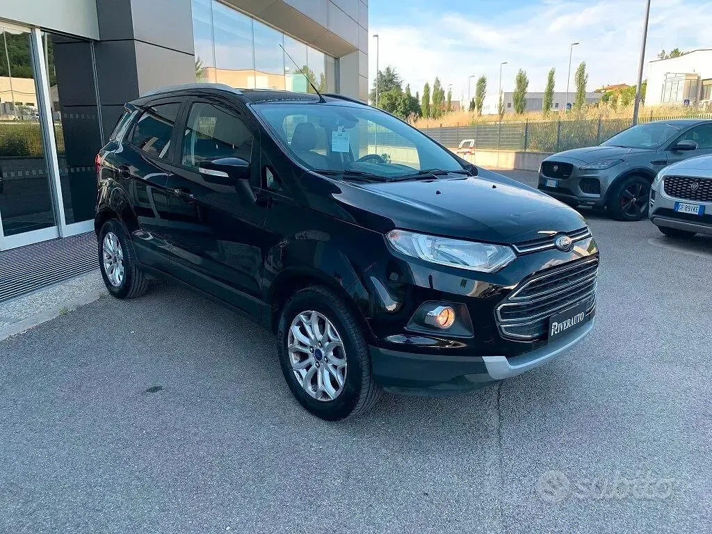 Usata Ford Ecosport Titanium S 95 CV (69 kW) 2017 Nero SUV