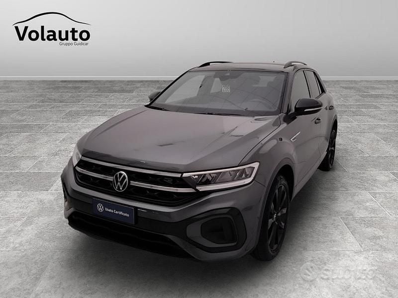 Grigio Usata 2022 VW T-Roc R-line SUV | 24.900 € (Buon prezzo) - Immagine 1/4