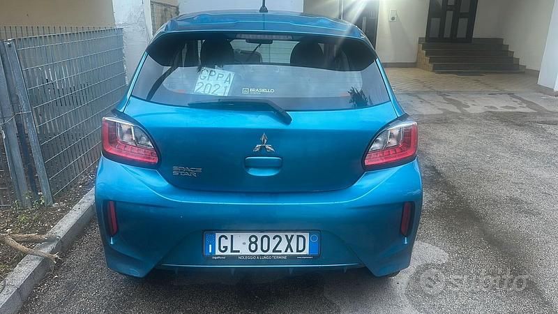 Occasion Mitsubishi Space Star Intense 71 ch (52 kW) 2022 Bleue Citadine