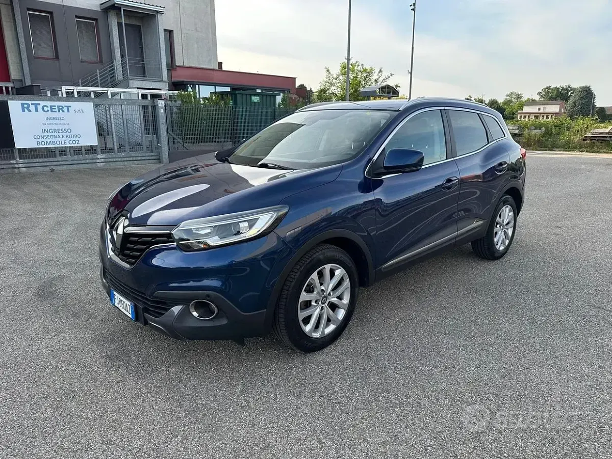 Usata Renault Kadjar Zen 110 CV (80 kW) 2017 Blu SUV