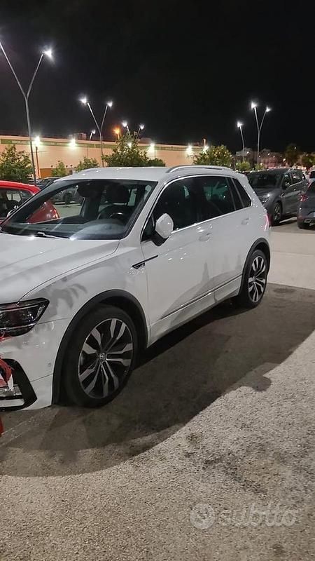 Usata VW Tiguan R-line 2017 Bianco SUV