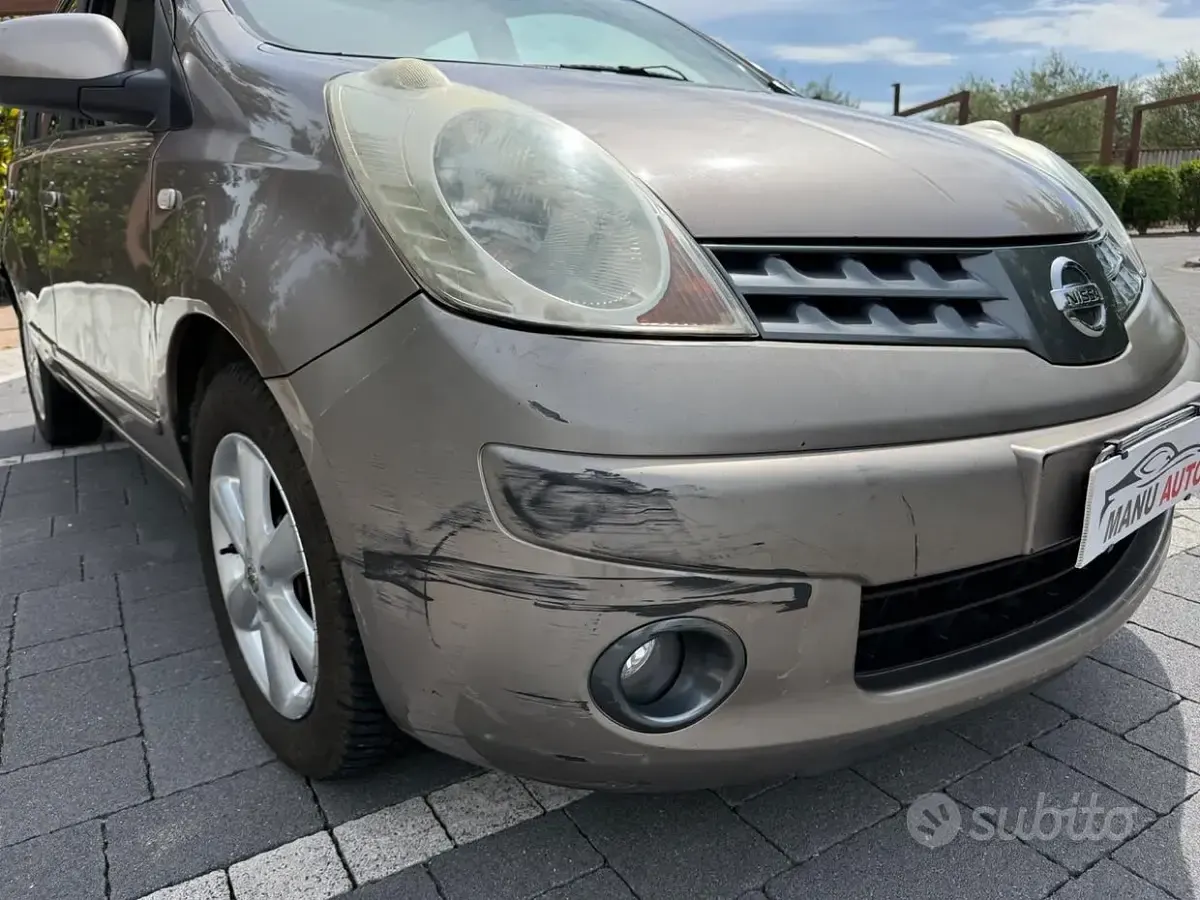 Usata Nissan Note Acenta 86 CV (63 kW) 2008 Giallo Utilitaria