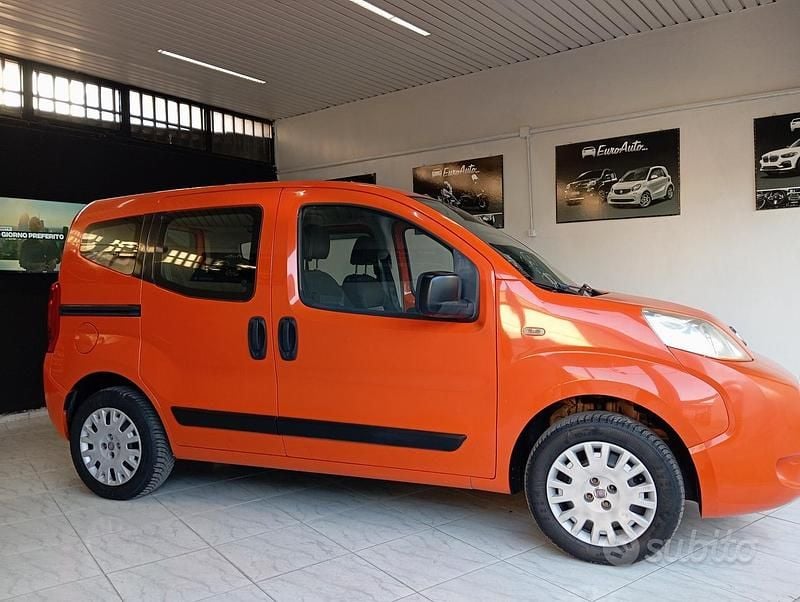 Usata Fiat Qubo Trekking 77 CV (56 kW) 2010 Arancione Monovolume