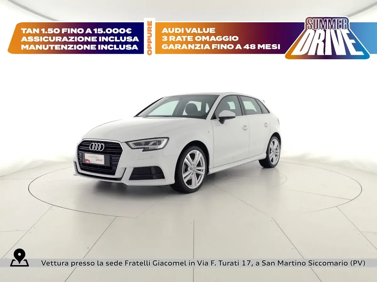Usata Audi A3 Admired 116 CV (85 kW) 2019 Berlina