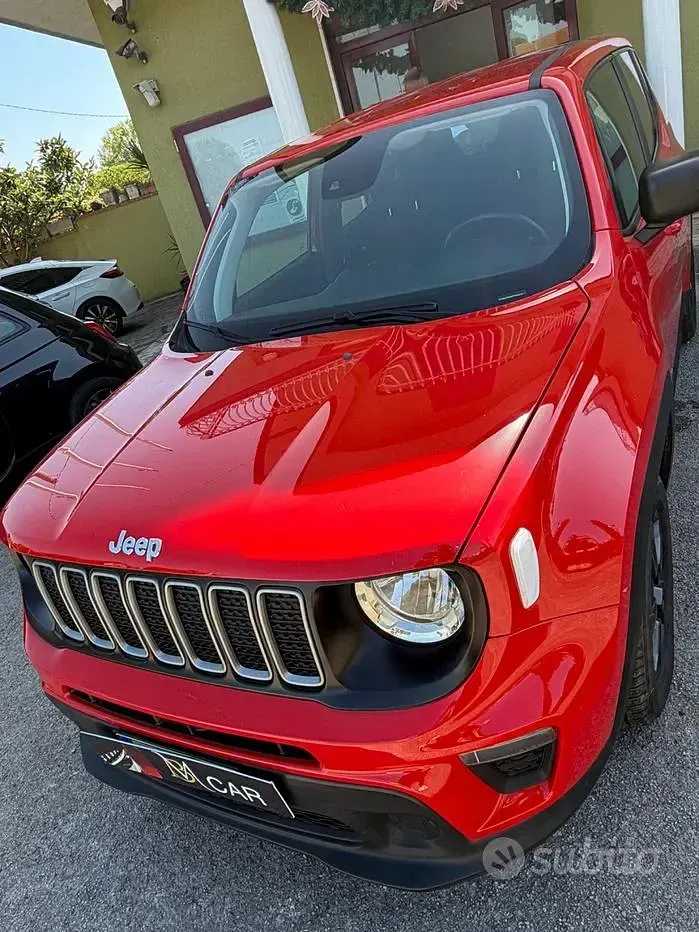 Usata Jeep Renegade Limited 120 CV (88 kW) 2022 Rosso SUV