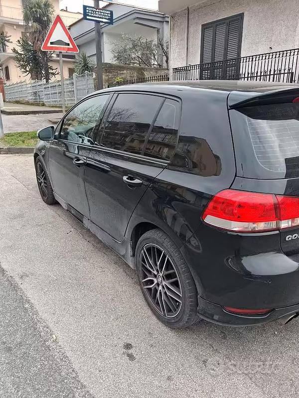 Usata VW Golf VII 2012 Nero Berlina