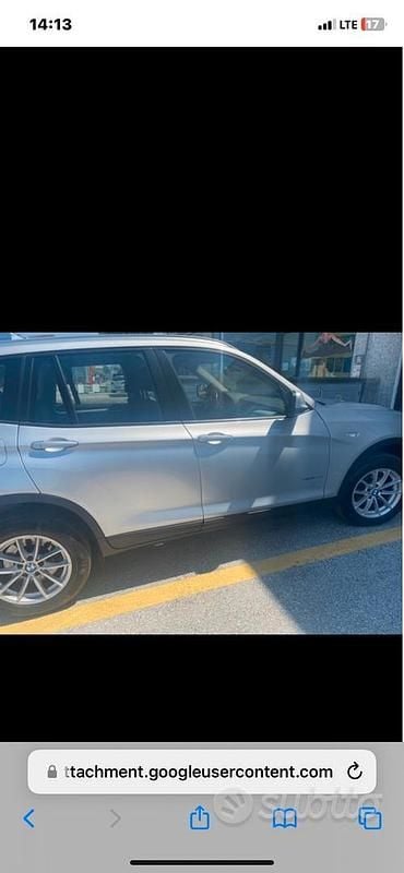 Usata BMW X3 184 CV (135 kW) 2011 Grigio SUV