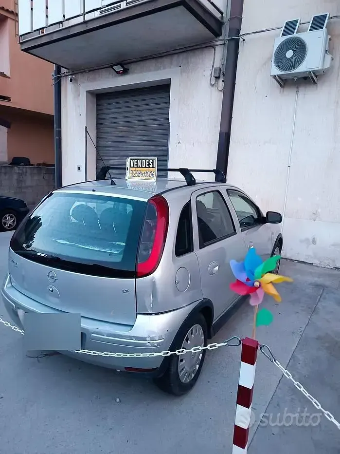 Usata Opel Corsa 75 CV (55 kW) 2003 Grigio Utilitaria