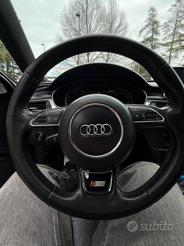 Usata Audi A6 S-Line 177 CV (130 kW) 2012 Nero Station wagon