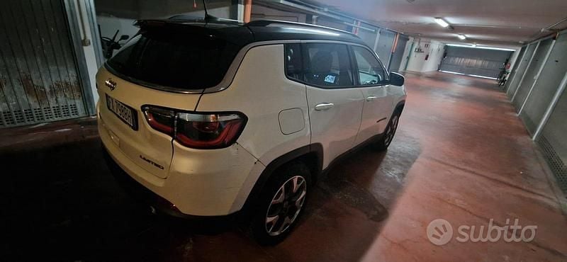 Usata Jeep Compass Limited 170 CV (125 kW) 2018 Bianco SUV
