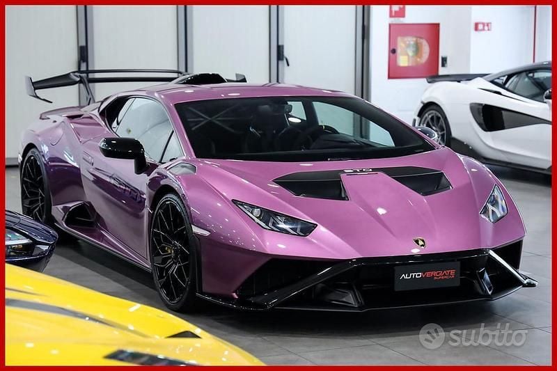 Usata Lamborghini Huracán 639 CV (469 kW) 2024 Viola Coupé
