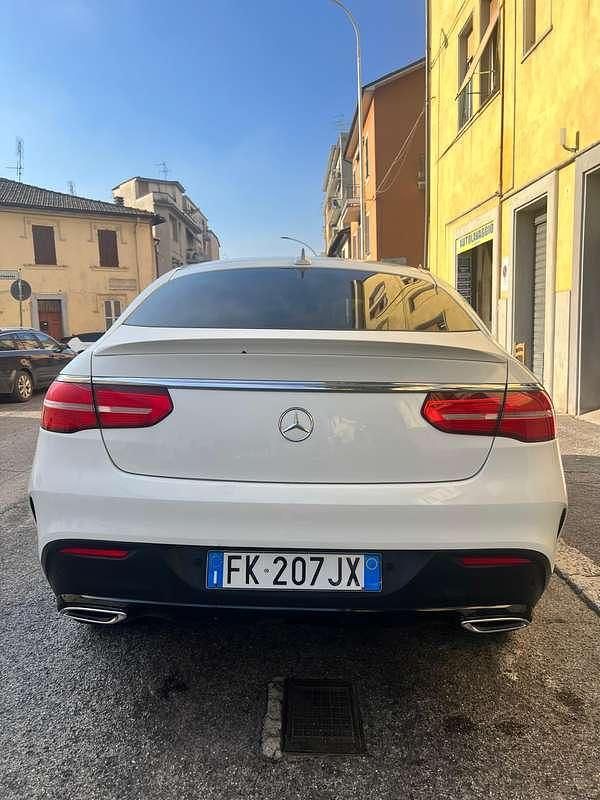 Usata Mercedes GLE350 258 CV (189 kW) 2017 Bianco Coupé